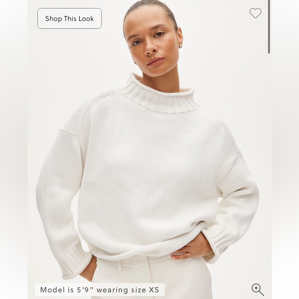 NWT J. Crew Women Rollneck Sweater, XS